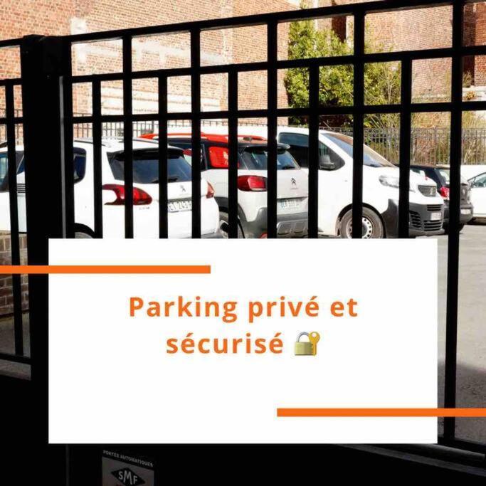 Suite George 5 + Parking Prive Et Securise Arras Exteriör bild